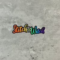 Stitch Witch Sticker