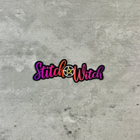 Stitch Witch Sticker