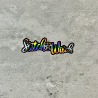 Stitch Witch Sticker