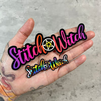 Stitch Witch Sticker