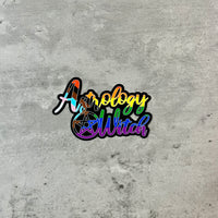 Astrology Witch Sticker