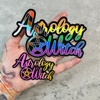 Astrology Witch Sticker