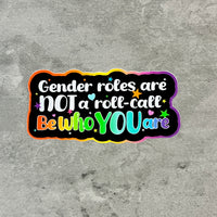 Gender Roles Sticker
