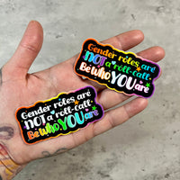 Gender Roles Sticker