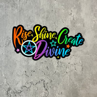 Rise & Shine Sticker
