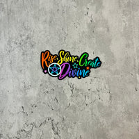 Rise & Shine Sticker