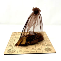 Tiny Linocut Lenormand Tiles