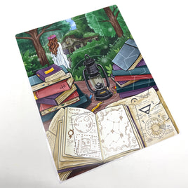 Virgo’s Hermitage Tarot Casting Vinyl Sticker