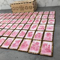 SPT Tarot 33.6 Tuiles à croquis au crayon rouge