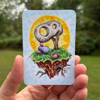 Sunlit Rocks: ACEO Limited Edition Art Print
