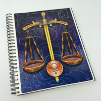 Libra Tarot Casting Vinyl Sticker