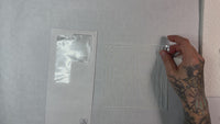 Wood grain stencil