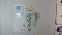 Scribble and Brush strokes stencil