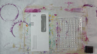 Basket Weave 6x6 stencil