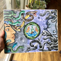 Medusa’s Temple Tarot Casting Board