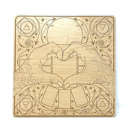 Out of Hand Tarot Tile Square Casting Board