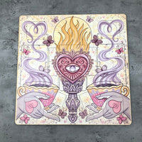Let Love Light the Way- Color Tarot Casting Board