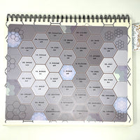 Hexagon Series: Vinyl Book Sticker