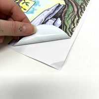 Ancestry Tree Tarot Casting: Large Vinyl Book Sticker