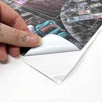 Study (3 card) Tarot Casting: Large Vinyl Book Sticker