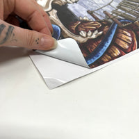 Dream Tarot Casting: Large Vinyl Book Sticker